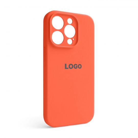 Чохол Full Silicone Case для Apple iPhone 14 Pro apricot (02) закрита камера - купити за 225.50 грн у Києві, Україні