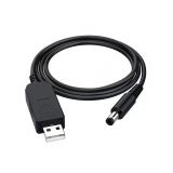 Кабель для роутера USB to DC 12V black (тех.пак.)