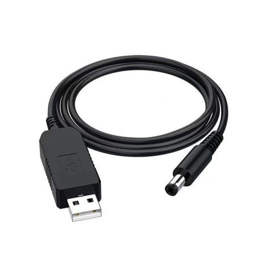 Кабель для роутера USB to DC 12V black (тех.пак.) - купить за 177.20 грн в Киеве, Украине