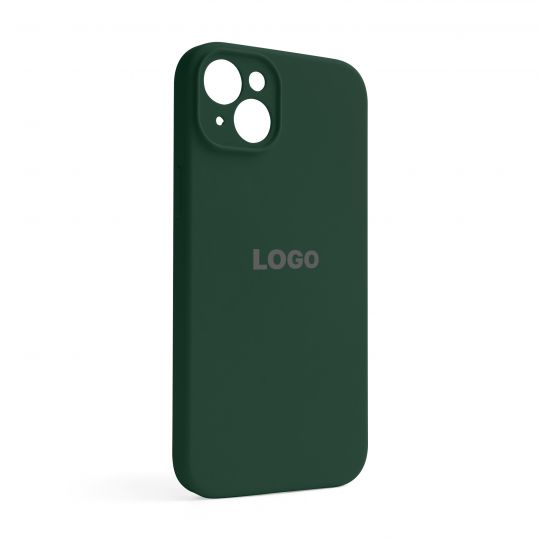 Чехол Full Silicone Case для Apple iPhone 14 Plus atrovirens green (54) закрытая камера - купить за 222.00 грн в Киеве, Украине