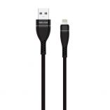 Кабель USB WALKER C580 Lightning black - купить за 116.70 грн в Киеве, Украине