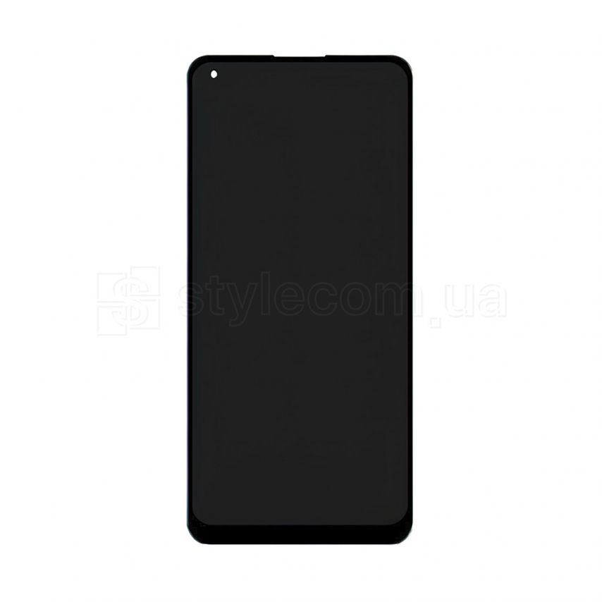 Дисплей (LCD) для Oppo A74 4G с тачскрином и рамкой black (Amoled) Original Quality