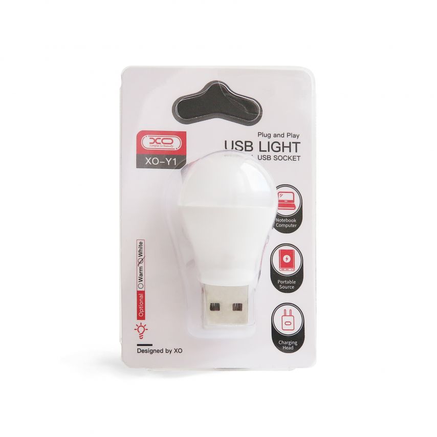 USB-лампа XO Y1 (белый свет)