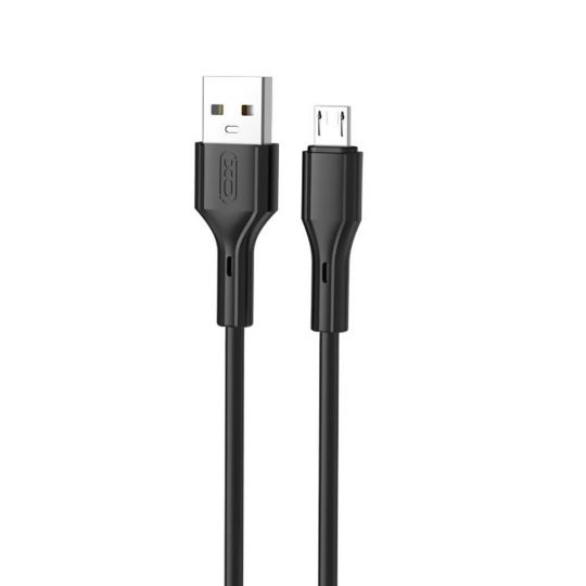 Кабель USB XO NB230 Micro Quick Charge 2.4A black