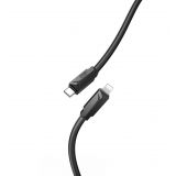 Кабель USB XO NB-Q233A Type-C to Lightning PD 27W black