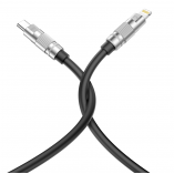 Кабель USB XO NB-Q228A Type-C to Lightning PD 27W 1.2м black - купити за 191.52 грн у Києві, Україні