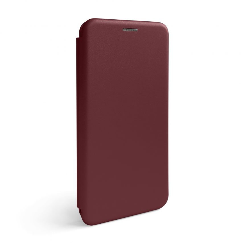 Чехол-книжка Premium для Samsung Galaxy A23 4G/A235 (2022) marsala