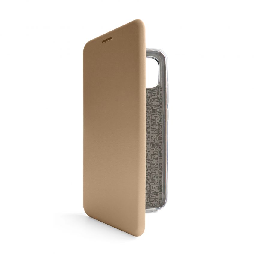 Чехол-книжка Premium для Samsung Galaxy A03/A035 (2021) gold