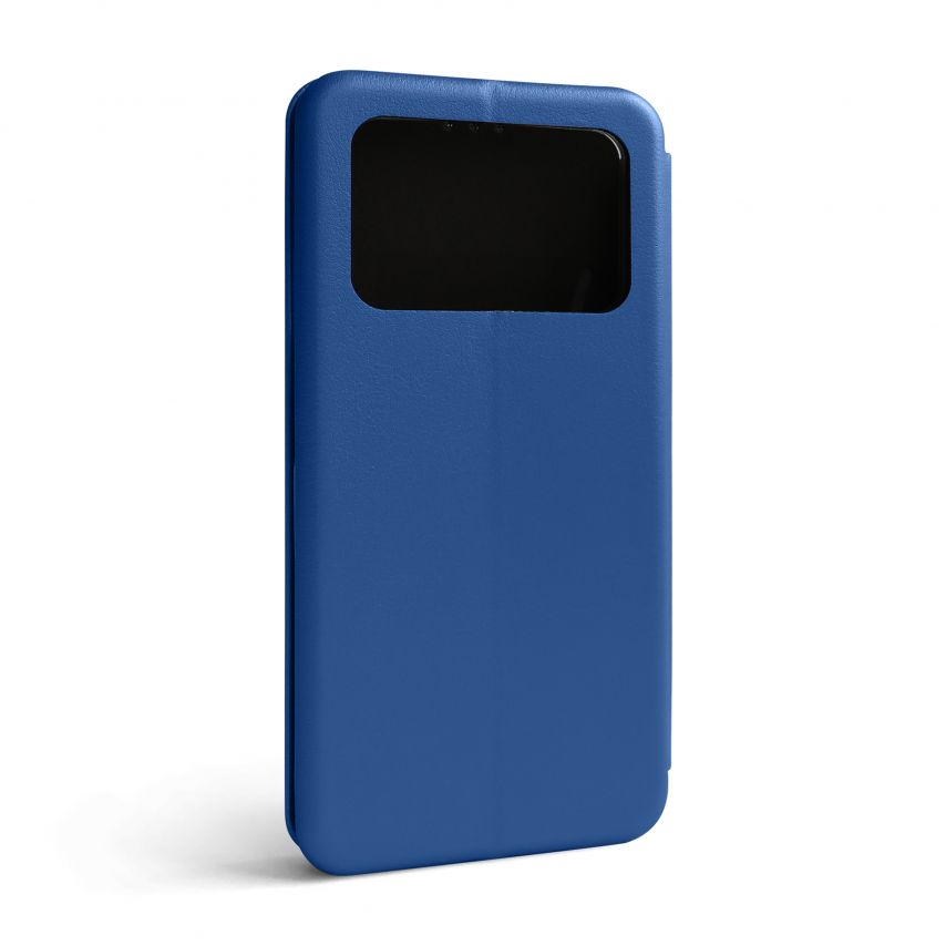 Чехол-книжка Premium для Xiaomi Poco M4 Pro 4G bright blue