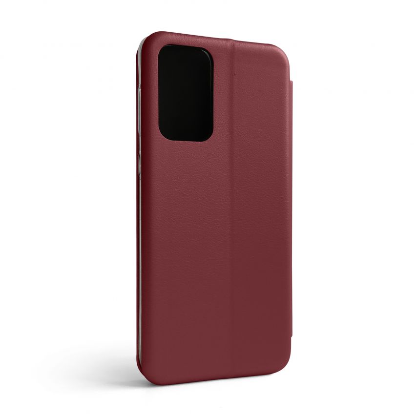Чехол-книжка Premium для Samsung Galaxy A33 5G/A336 (2022) marsala