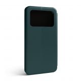 Чехол-книжка Premium для Xiaomi Poco M4 Pro 4G midnight green