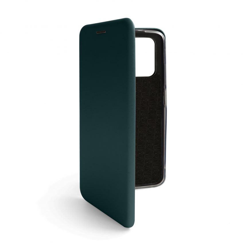 Чехол-книжка Premium для Xiaomi Poco M4 Pro 4G midnight green