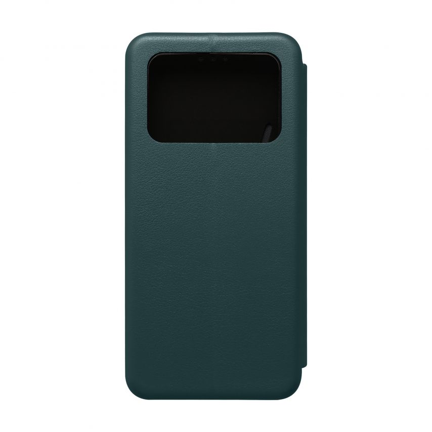 Чехол-книжка Premium для Xiaomi Poco M4 Pro 4G midnight green