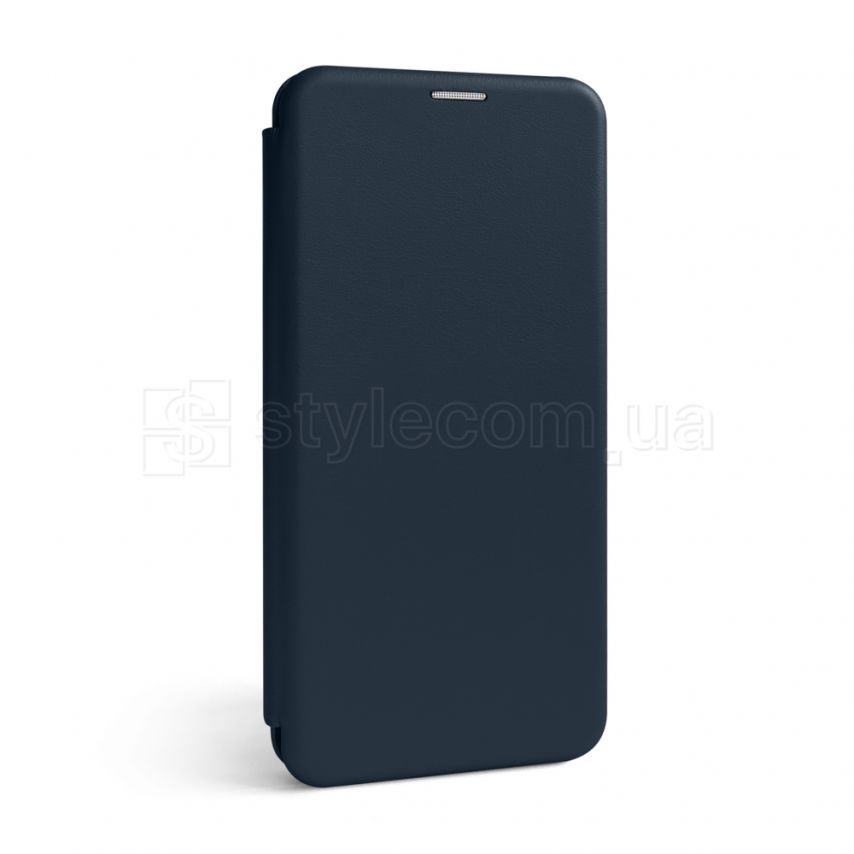 Чехол-книжка Premium для Xiaomi Poco C40 dark blue