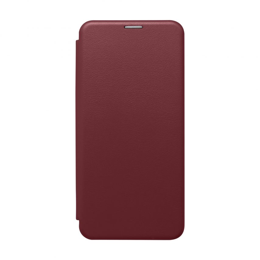 Чехол-книжка Premium для Xiaomi Poco C40 marsala