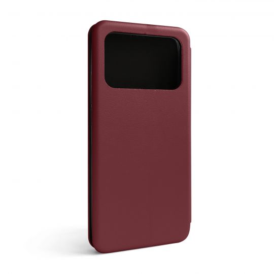 Чехол-книжка Premium для Xiaomi Poco C40 marsala - купить за 177.20 грн в Киеве, Украине