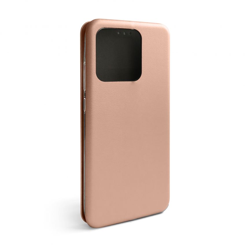 Чохол-книжка Premium для Xiaomi Redmi 10C rose gold