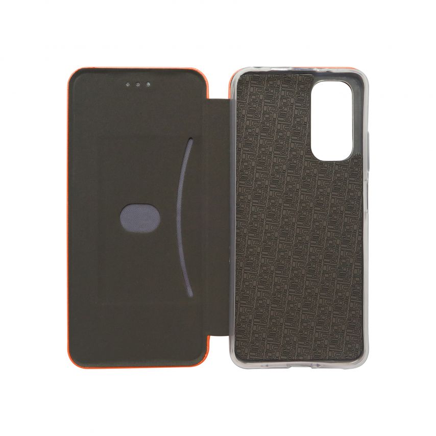 Чехол-книжка Premium для Xiaomi Redmi Note 11 4G, Redmi Note 11S 4G orange