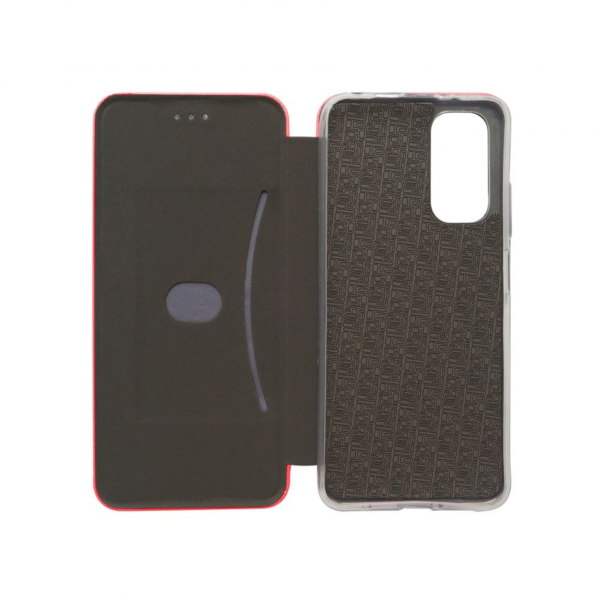 Чехол-книжка Premium для Xiaomi Redmi Note 11 4G, Redmi Note 11S 4G red