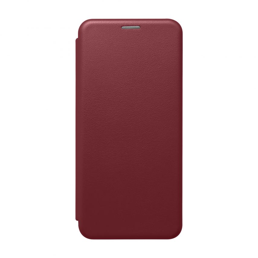 Чехол-книжка Premium для Xiaomi Redmi 10 (2022) marsala