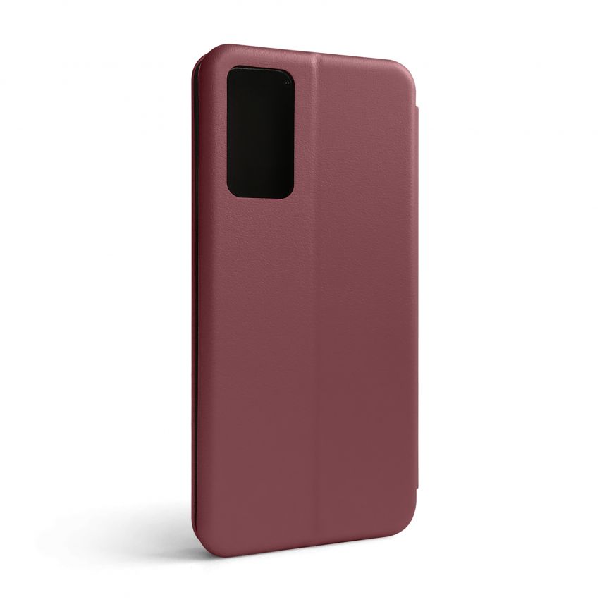 Чехол-книжка Premium для Xiaomi Redmi Note 11 Pro, Redmi Note 11 Pro Plus marsala