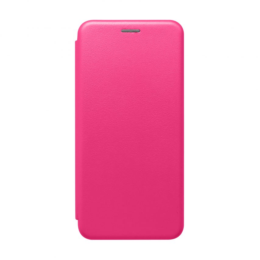 Чехол-книжка Premium для Xiaomi Redmi 10C hot pink