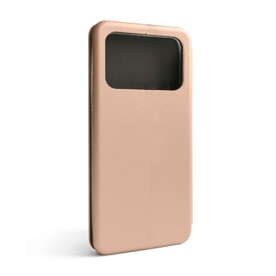 Чехол-книжка Premium для Xiaomi Poco C40 rose gold - купить за 177.20 грн в Киеве, Украине
