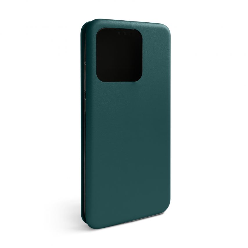 Чехол-книжка Premium для Xiaomi Redmi 10A midnight green