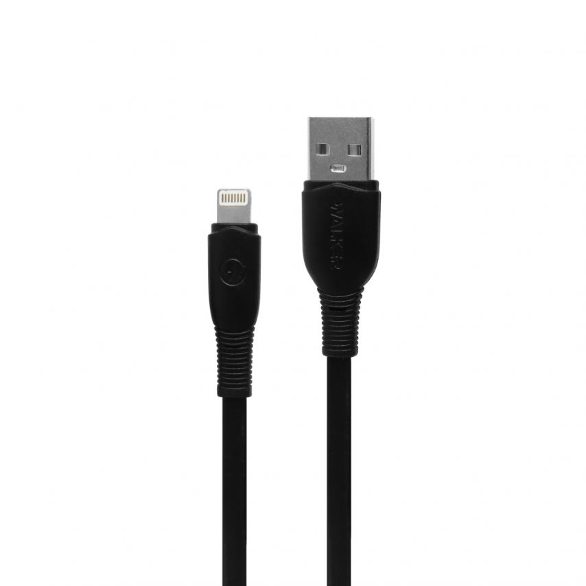 Кабель USB WALKER C595 Lightning black