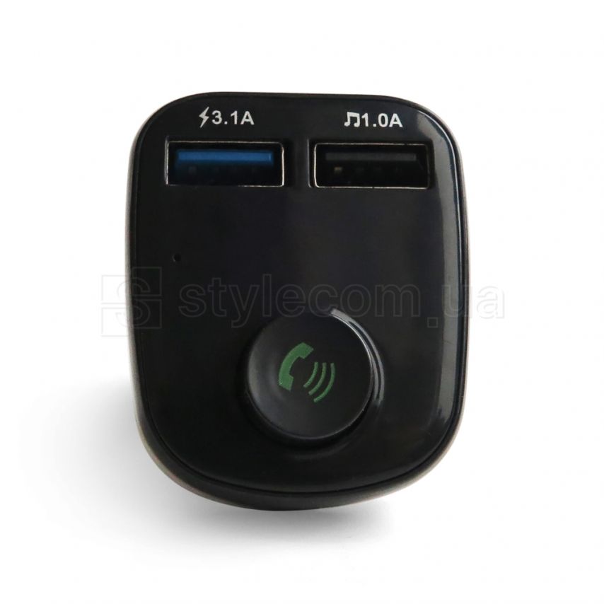 FM Модулятор ALS-A8B Bluetooth 2USB 1A/3.1A black
