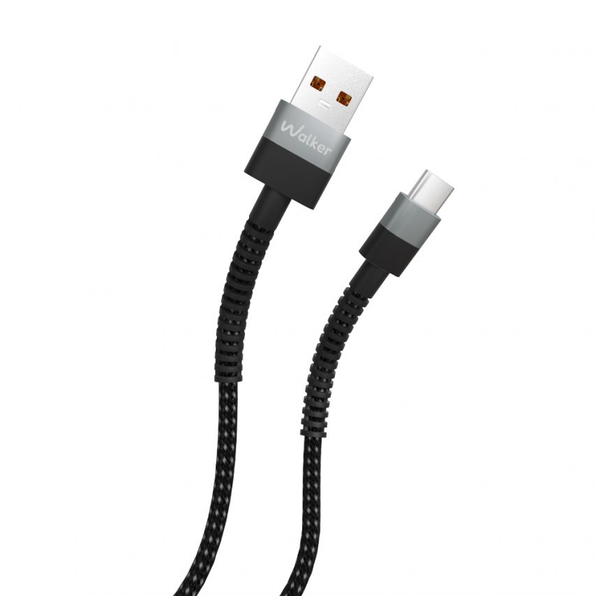 Кабель USB WALKER C700 Type-C black