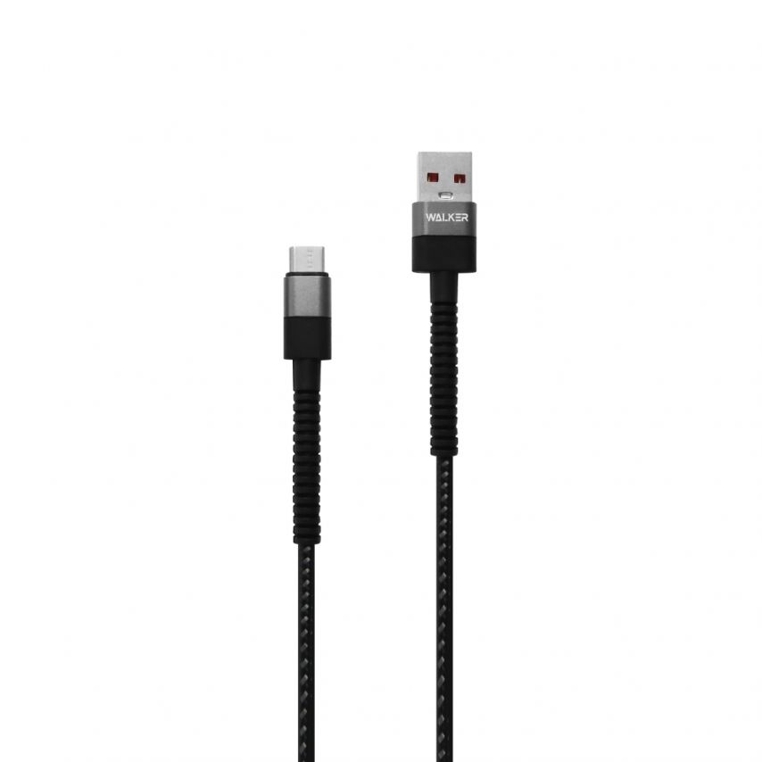 Кабель USB WALKER C700 Type-C black