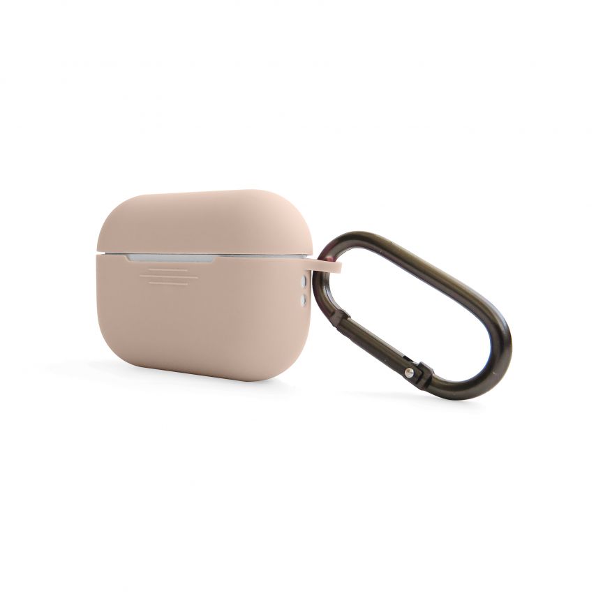 Чехол для AirPods Pro 2 Slim pink sand / розовый песок (2)