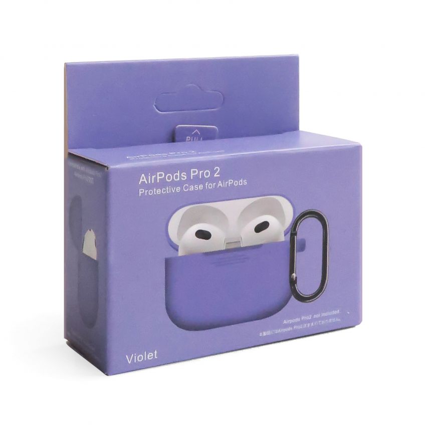 Чехол для AirPods Pro 2 Slim violet (06)