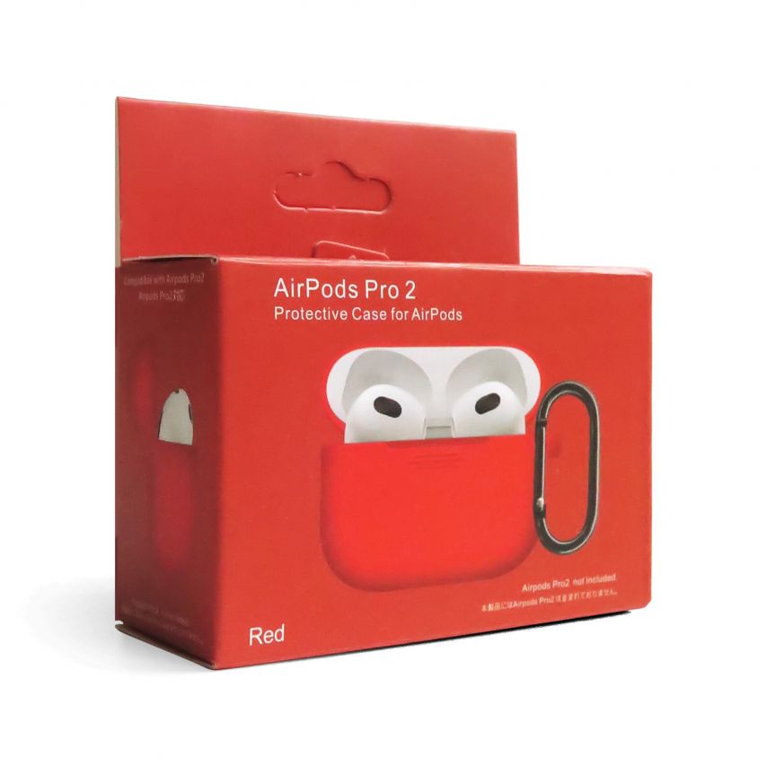 Чохол для AirPods Pro 2 Slim red / червоний (8)