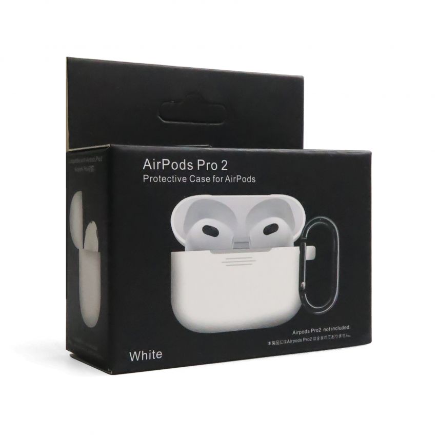 Чохол для AirPods Pro 2 Slim white / білий (11)