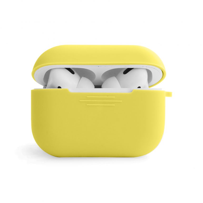 Чехол для AirPods Pro 2 Slim yellow / желтый (14)