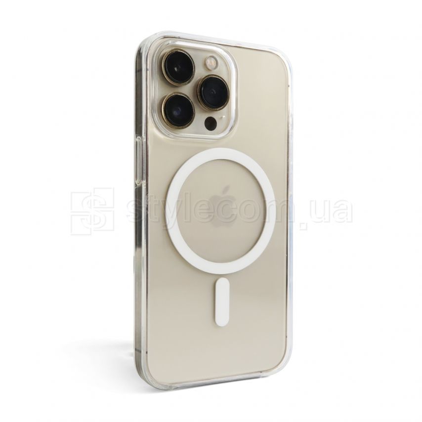 Чехол Original с функцией MagSafe для Apple iPhone 13 Pro Max прозрачный с индикатором установки