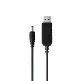 Кабель для роутера USB to DC 9V black