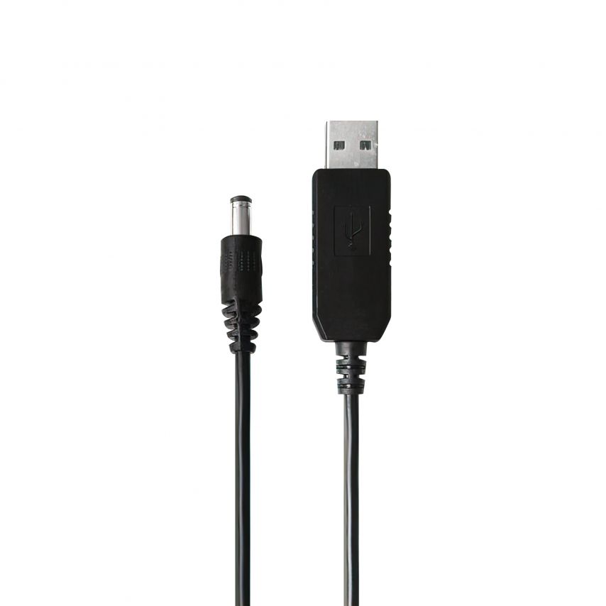 Кабель для роутера USB to DC 9V black