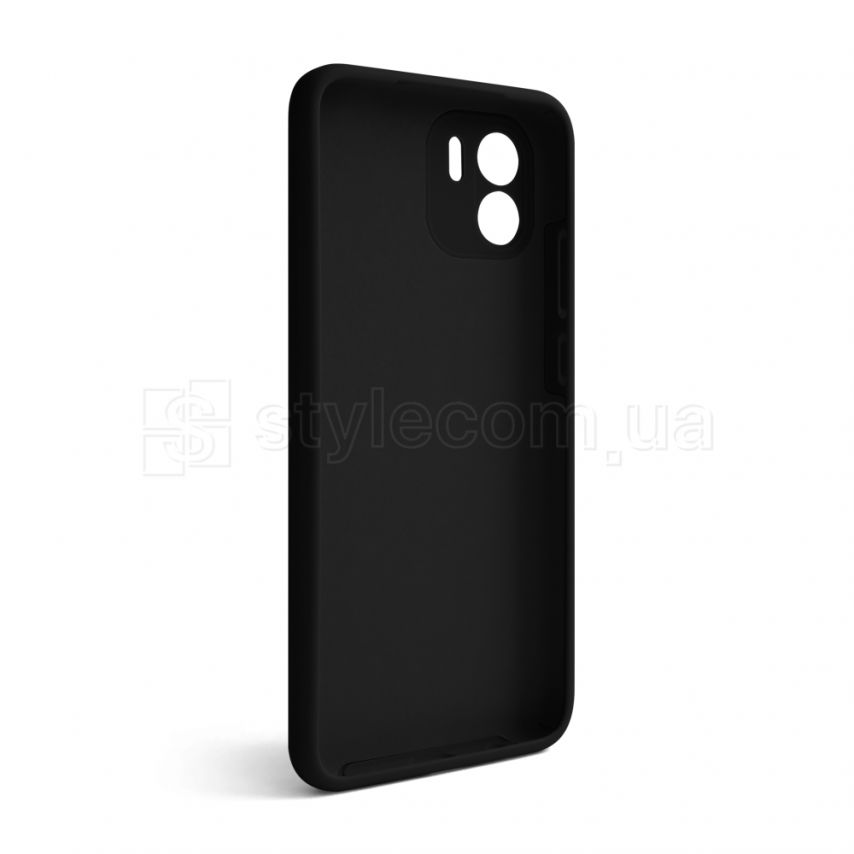 Чехол Full Silicone Case для Xiaomi Redmi A1 black (18) (без логотипа)