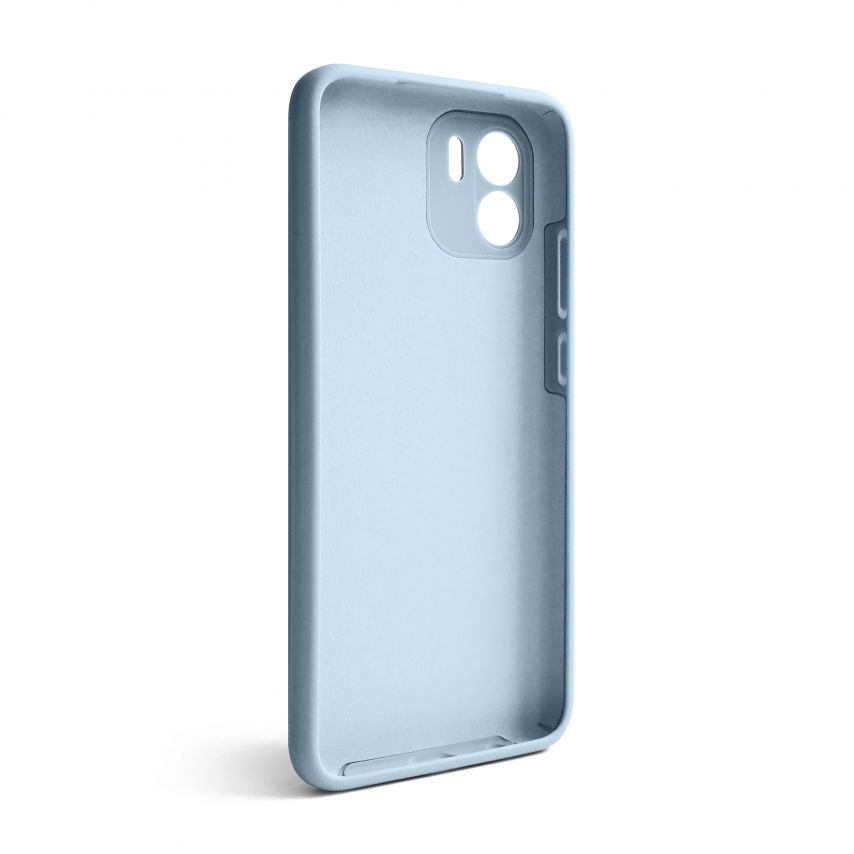 Чехол Full Silicone Case для Xiaomi Redmi A1 light blue (05) (без логотипа)