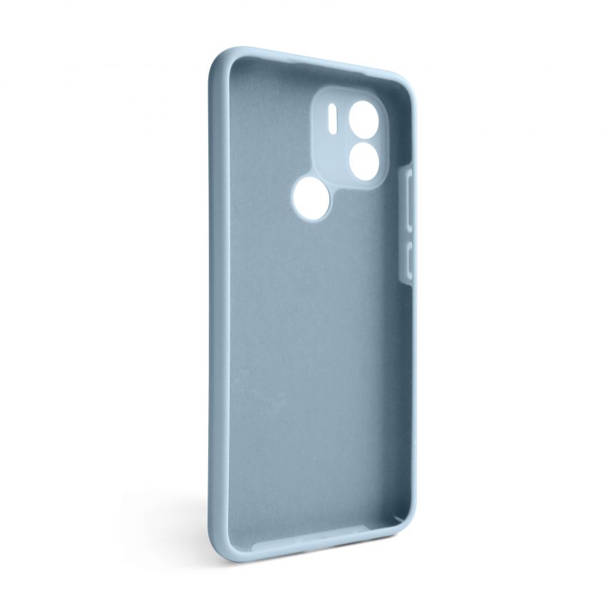 Чехол Full Silicone Case для Xiaomi Redmi A1 Plus light blue (05) (без логотипа)