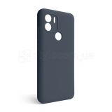 Чохол Full Silicone Case для Xiaomi Redmi A1 Plus dark blue (08) (без логотипу)
