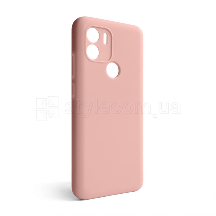 Чохол Full Silicone Case для Xiaomi Redmi A1 Plus light pink (12) (без логотипу)
