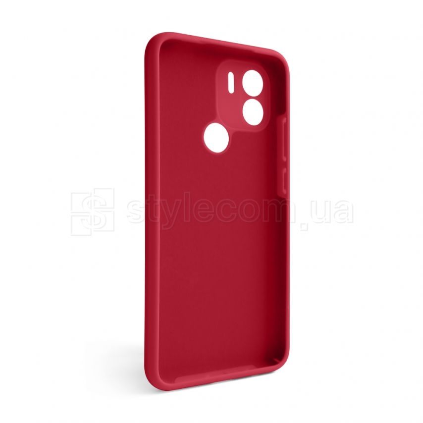 Чехол Full Silicone Case для Xiaomi Redmi A1 Plus rose red (42) (без логотипа)
