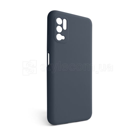 Чохол Full Silicone Case для Xiaomi Redmi Note 10 5G dark blue (08) (без логотипу)
