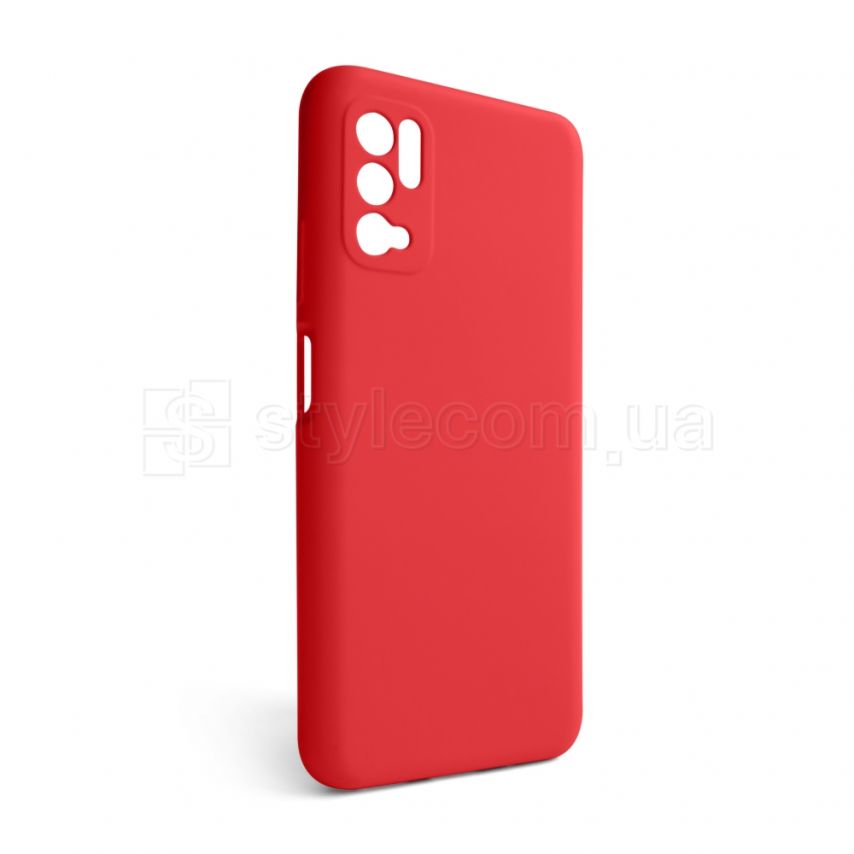 Чехол Full Silicone Case для Xiaomi Redmi Note 10 5G red (14) (без логотипа)