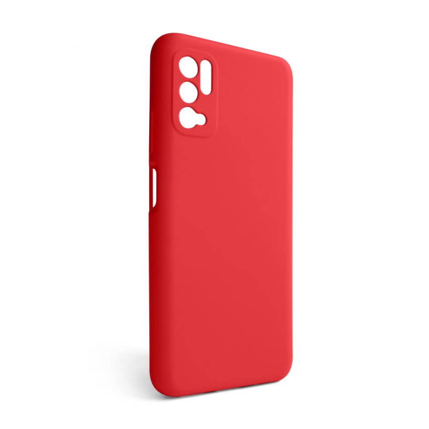 Чехол Full Silicone Case для Xiaomi Redmi Note 10 5G red (14) (без логотипа)