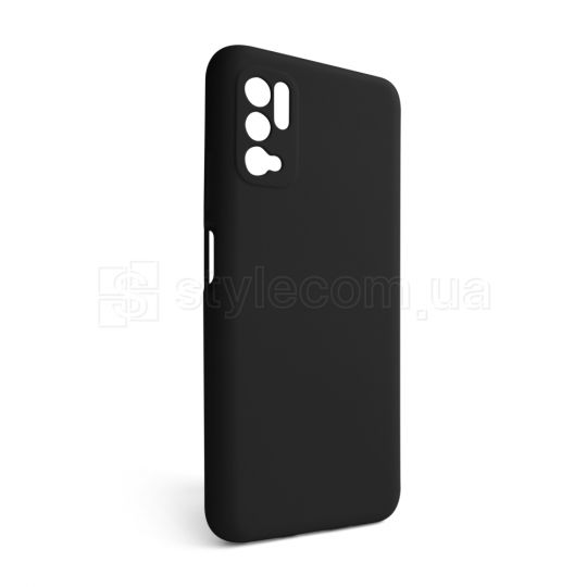 Чехол Full Silicone Case для Xiaomi Redmi Note 10 5G black (18) (без логотипа)